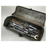 Tool Box with Assorted Wrenches