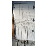 Fishing Rods and Reels Lot 3