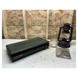 Vintage Camp Stove and Lantern