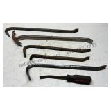 Assorted Pry Bars Lot 2