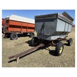 Galvanized Flare Box Wagon with Hydraulic Hoist
