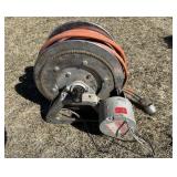 Hose Reel with Electric Motor