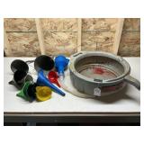 Oil Pan and Funnels