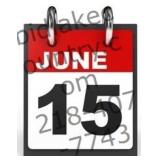 MARK YOUR CALENDARS