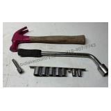 Hammer, Sockets, and Wrench