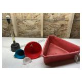 Oil Pans, Funnels, and More
