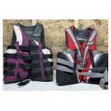 2 Adult Life Vests
