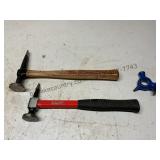 Auto Body Hammers Lot 1