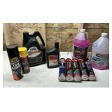 Oils, Antifreeze, Grease, and More