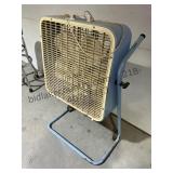 Box Fan on Stand