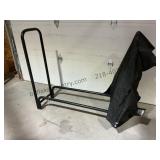 Wood Rack with Cover Lot 1