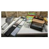 Pegboard Hooks, Blinds, Shelf, and More