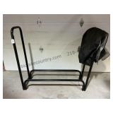 Wood Rack with Cover Lot 2