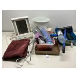 Makeup Mirror, Heating Pad, and More