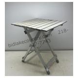 Aluminum Folding Patio Side Table