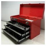 Tool Box of Metric Sockets & Wrenches