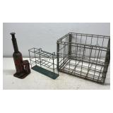 Jack, Tool Holder, and Crate
