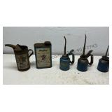 Vintage Oilers and Oil Cans