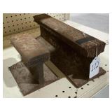 2 Pieces of Railroad Rail