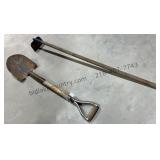 Spade Shovel and Hoe