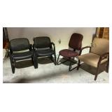 Office Chairs Lot 4