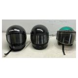 3 Helmets