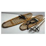 Snowshoes and Poles