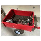 Lawn Trailer with Electric Winch