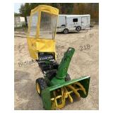 John Deere Walk Behind Snow Blower