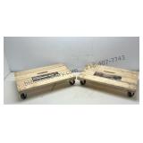 Haulmaster Solid Deck Dollies