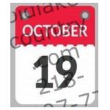MARK YOUR CALENDARS