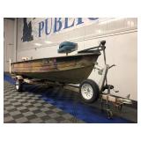 Mastercraft 14ft Rivited Outboard Fishing Boat
