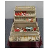 Tackle Box, By Plano, w/Various Fishing Equipment