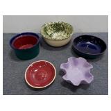 (5) Assorted Ceramic Bowls