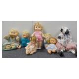 (5) Dolls & (2) Stuffed Animals