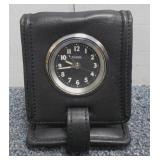 Travel Leather  Alarm Clock by 