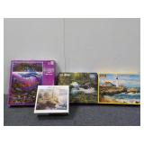 Lot of 4  Assorted Puzzles