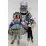 Cloth Dolls & Picture Snow Globe