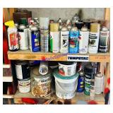 Lot of Misc. Paint, etc.