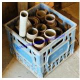 Crate of Large Pipe Fittings