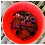 Bucket of Steel Fittings