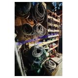 Large Lot of Electrical Wire & Supplies & Cubby