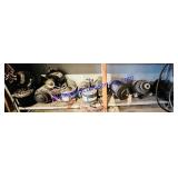 Assorted used belt drive blower motors & multi spd