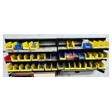 Poly Parts Bins & Contents: Screws, etc.