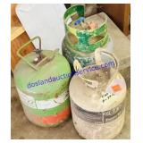 3 Misc. Freon Tanks