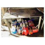Steel welding bench w/ roller 52x28x32