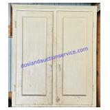 Antique White Wooden Cabinet
