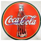 Metal Coca-Cola Sign 12x12"