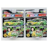 2 1:64 Scale Racing Champions John Deere Die Cast
