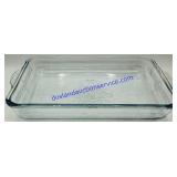 Fire King 10x6x2" Patterned Baking Dish